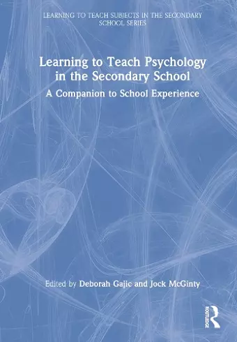 Learning to Teach Psychology in the Secondary School cover