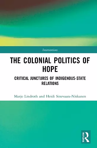 The Colonial Politics of Hope cover