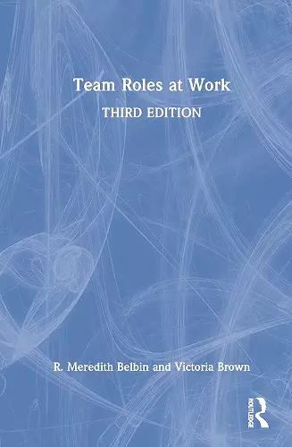 Team Roles at Work cover