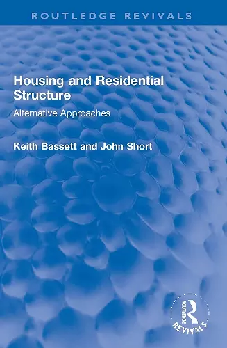 Housing and Residential Structure cover
