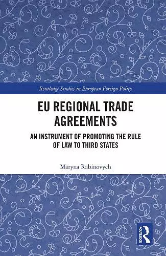 EU Regional Trade Agreements cover