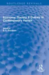 Economy, Society & Culture in Contemporary Yemen cover