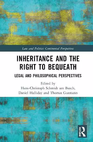 Inheritance and the Right to Bequeath cover