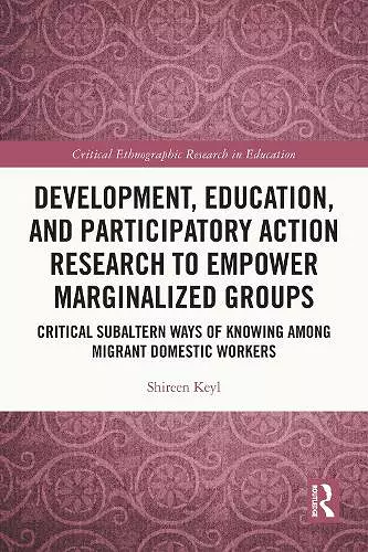 Development, Education, and Participatory Action Research to Empower Marginalized Groups cover