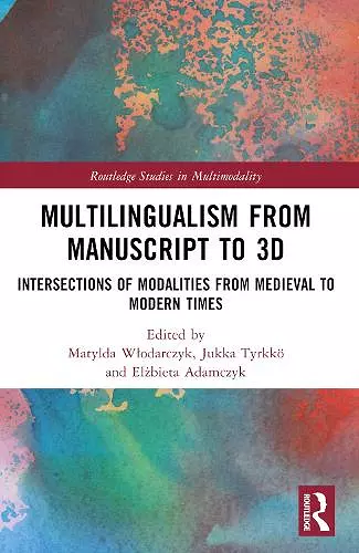 Multilingualism from Manuscript to 3D cover