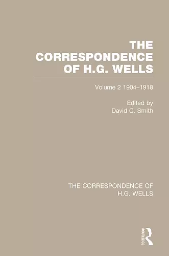 The Correspondence of H.G. Wells cover