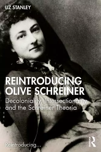 Reintroducing Olive Schreiner cover