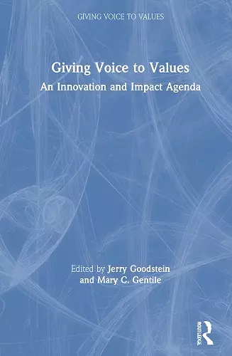 Giving Voice to Values cover