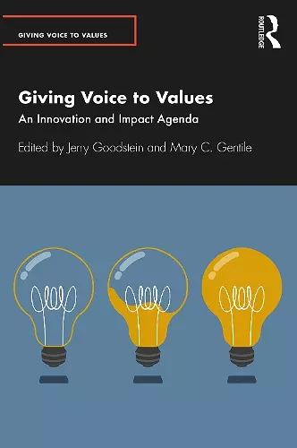 Giving Voice to Values cover