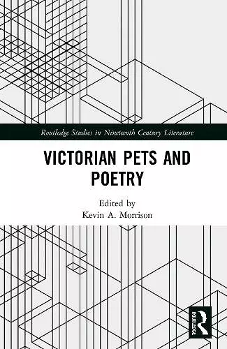 Victorian Pets and Poetry cover