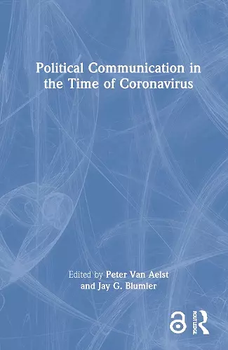 Political Communication in the Time of Coronavirus cover