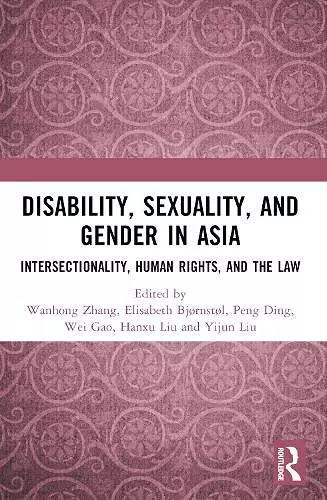 Disability, Sexuality, and Gender in Asia cover
