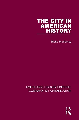 The City in American History cover