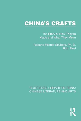 China's Crafts cover