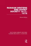 Russian Writers and Soviet Society 1917–1978 cover