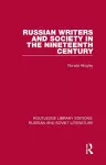 Russian Writers and Society in the Nineteenth Century cover