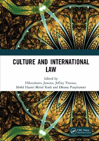 Culture and International Law cover