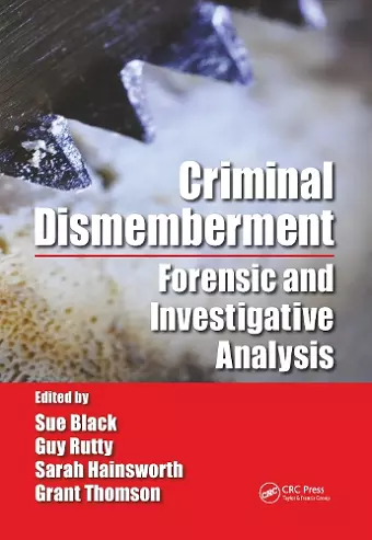 Criminal Dismemberment cover