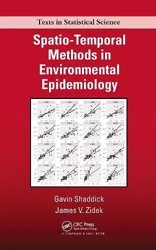 Spatio-Temporal Methods in Environmental Epidemiology cover