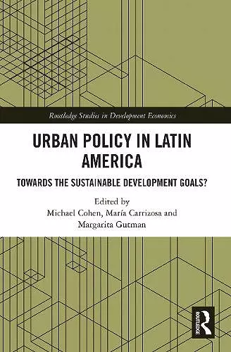 Urban Policy in Latin America cover