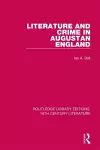 Literature and Crime in Augustan England cover