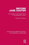 Before Jane Austen cover