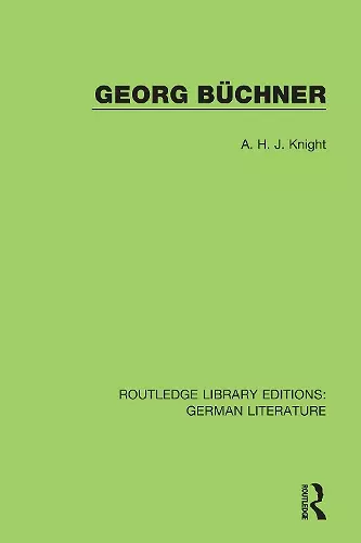 Georg Büchner cover