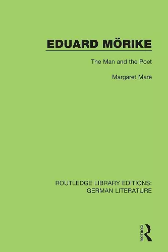 Eduard Mörike cover