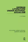 German Literature under National Socialism cover