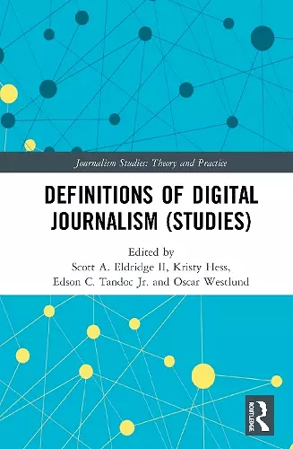 Definitions of Digital Journalism (Studies) cover