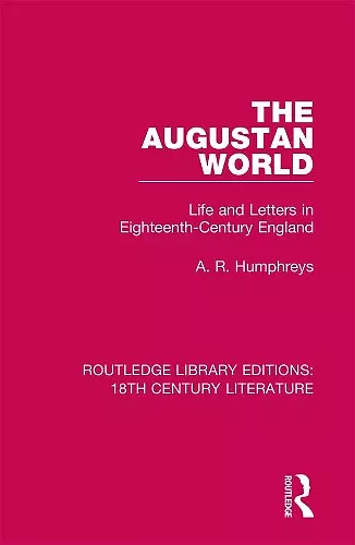 The Augustan World cover