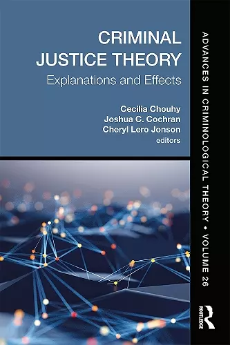 Criminal Justice Theory, Volume 26 cover