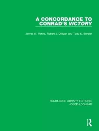 A Concordance to Conrad's Victory cover