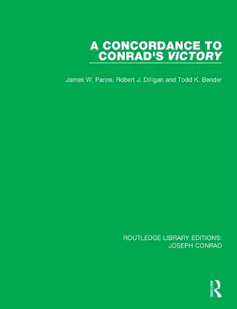 A Concordance to Conrad's Victory cover