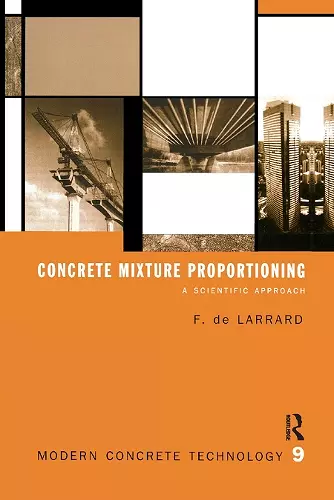 Concrete Mixture Proportioning cover