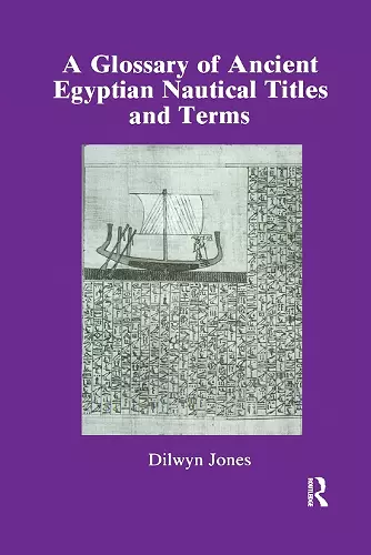 Glossary Of Ancient Egyptian Nautical Terms cover