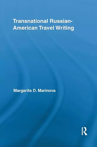 Transnational Russian-American Travel Writing cover