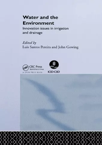 Water and the Environment cover