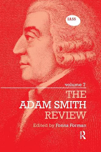 The Adam Smith Review Volume 7 cover