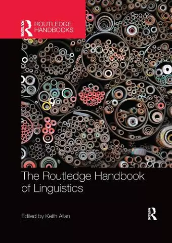 The Routledge Handbook of Linguistics cover