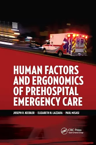 Human Factors and Ergonomics of Prehospital Emergency Care cover