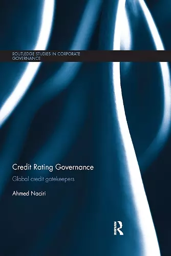 Credit Rating Governance cover