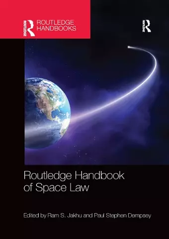 Routledge Handbook of Space Law cover