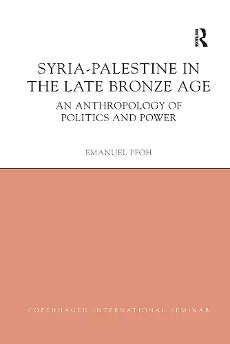 Syria-Palestine in The Late Bronze Age cover