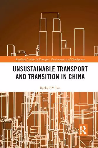 Unsustainable Transport and Transition in China cover