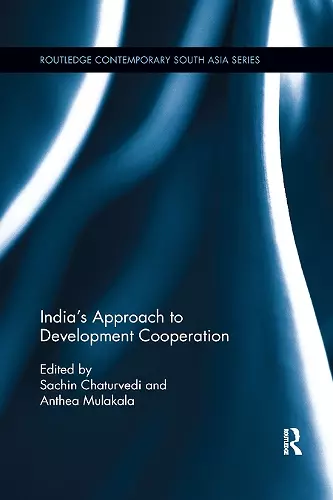 India�s Approach to Development Cooperation cover