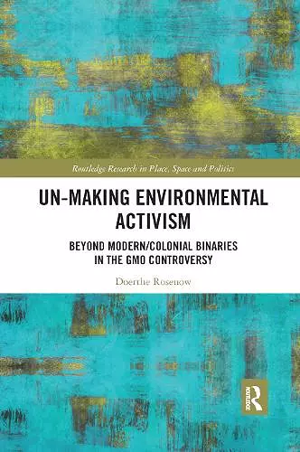 Un-making Environmental Activism cover