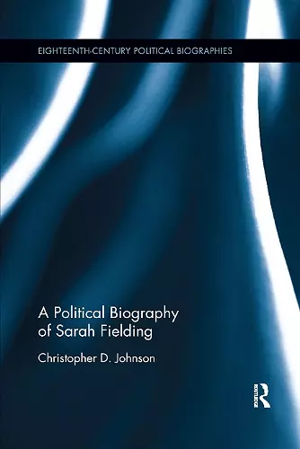 A Political Biography of Sarah Fielding cover