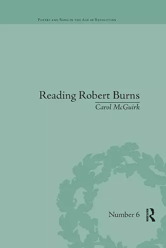 Reading Robert Burns cover