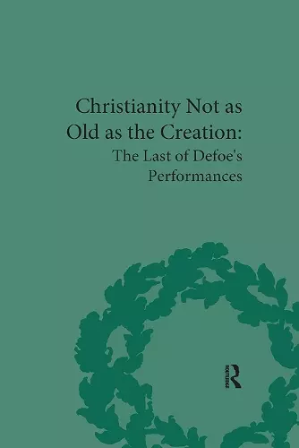 Christianity Not as Old as the Creation cover